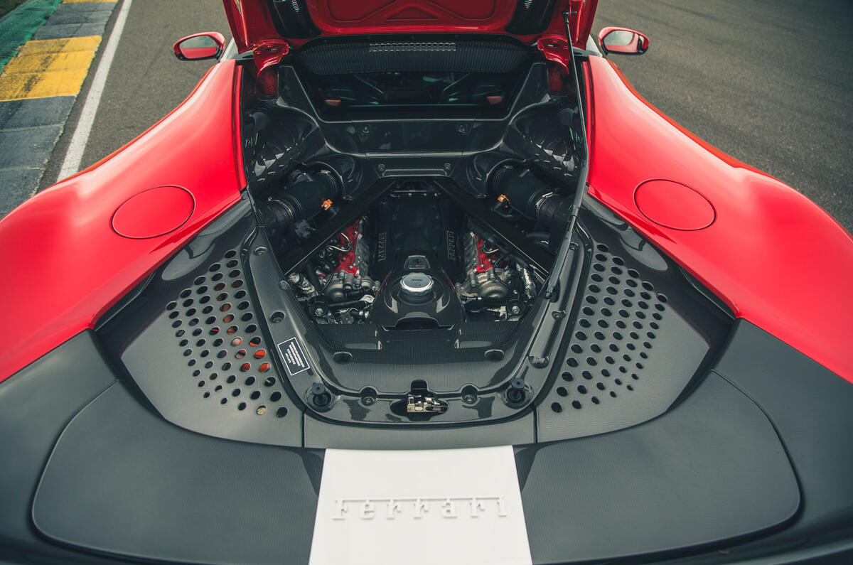24 Ferrari SF90 Stradale 2021 road test review engine