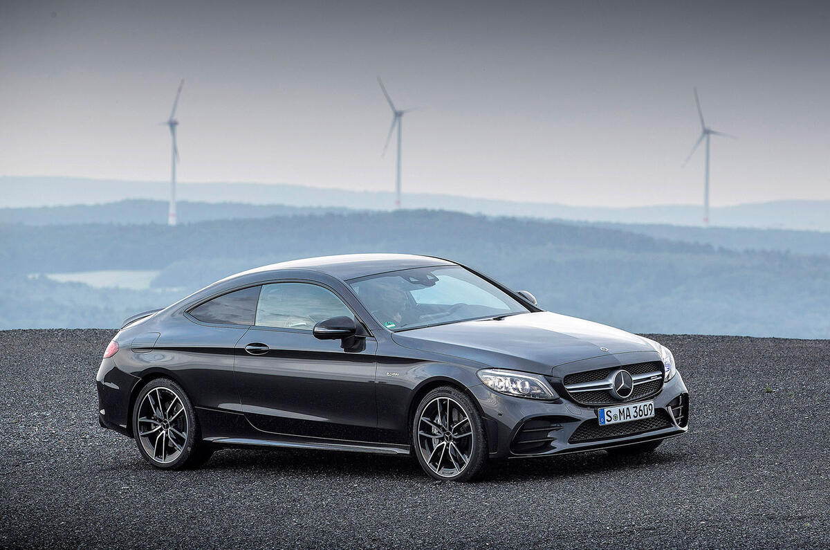 Mercedes-AMG C43 Coupe 2018 road test review static front