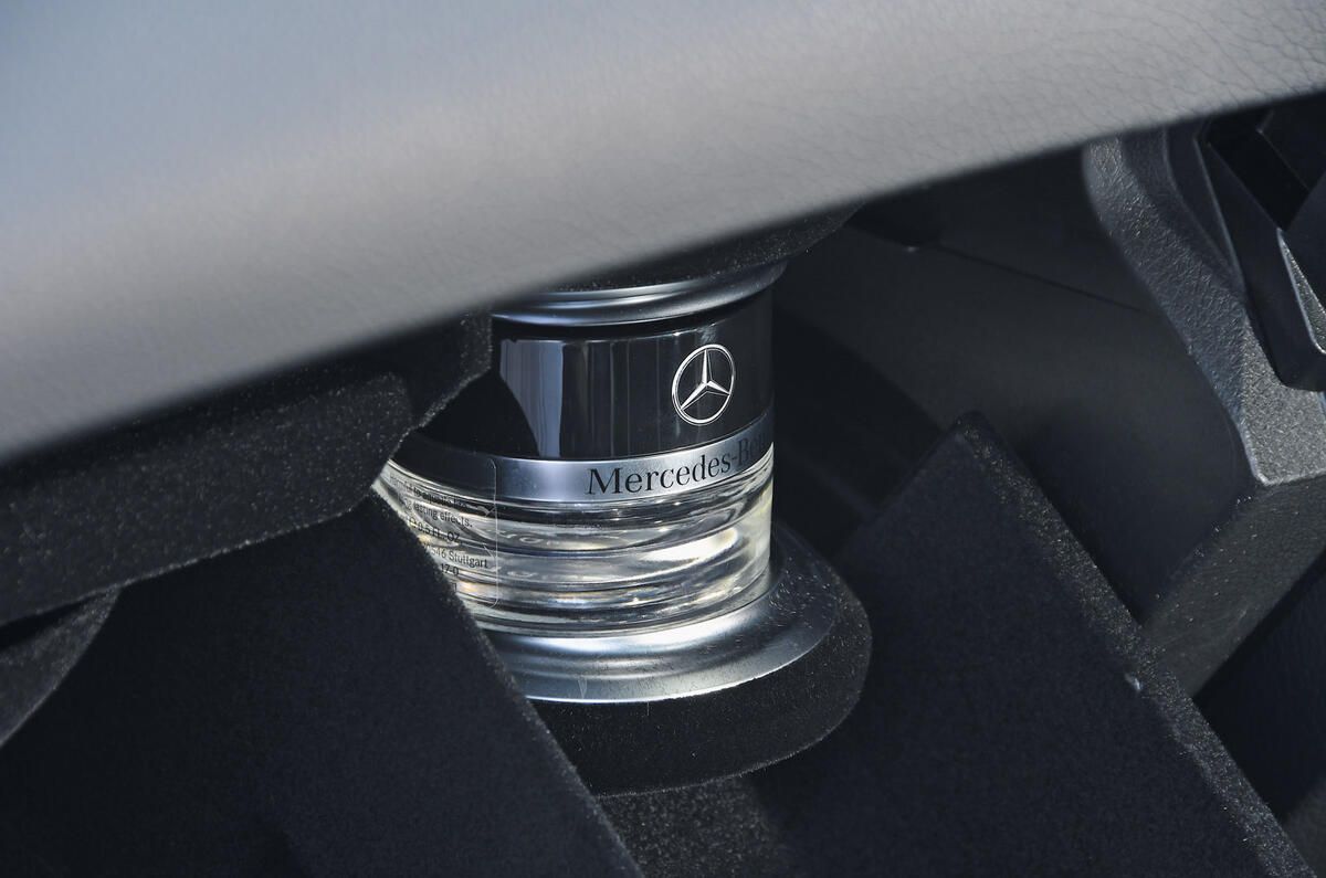 Mercedes-AMG GLC 63 S road test review air freshener