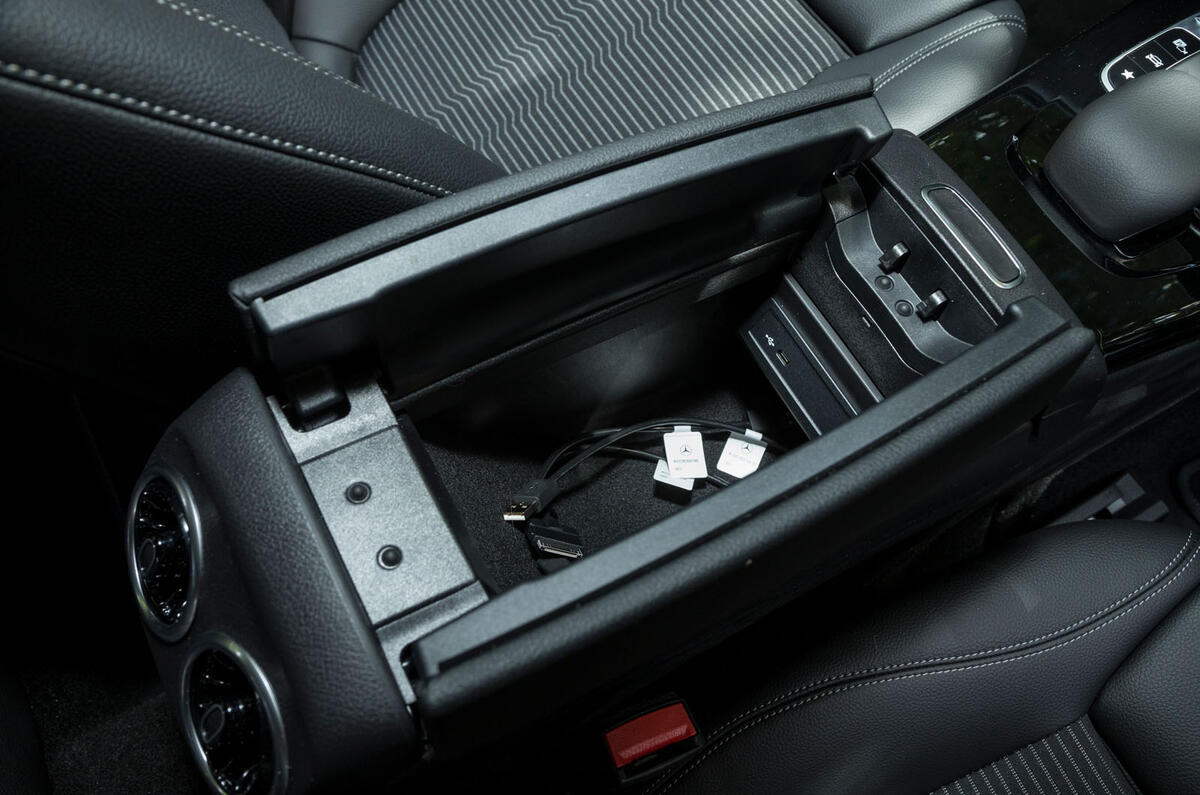Mercedes-Benz A-Class 2018 road test review cabin storage