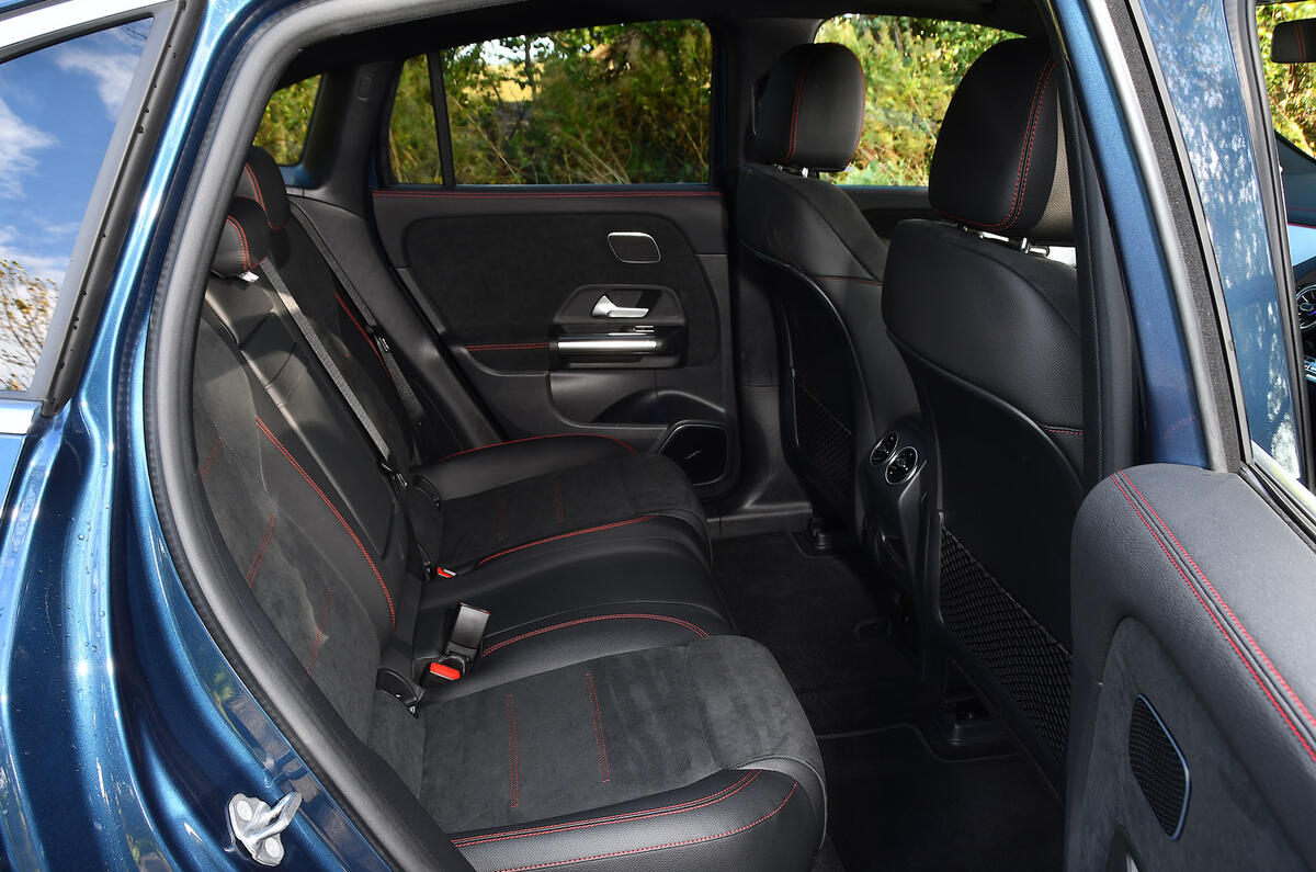 24 Mercedes Benz EQA 2021 road test review rear seats 24 Mercedes Benz EQA 2021 road test review rear seats