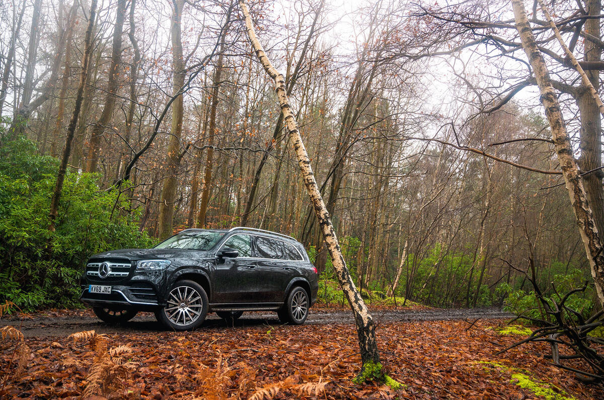 Mercedes-Benz GLS 2020 road test review - static Mercedes-Benz GLS 2020 road test review - static