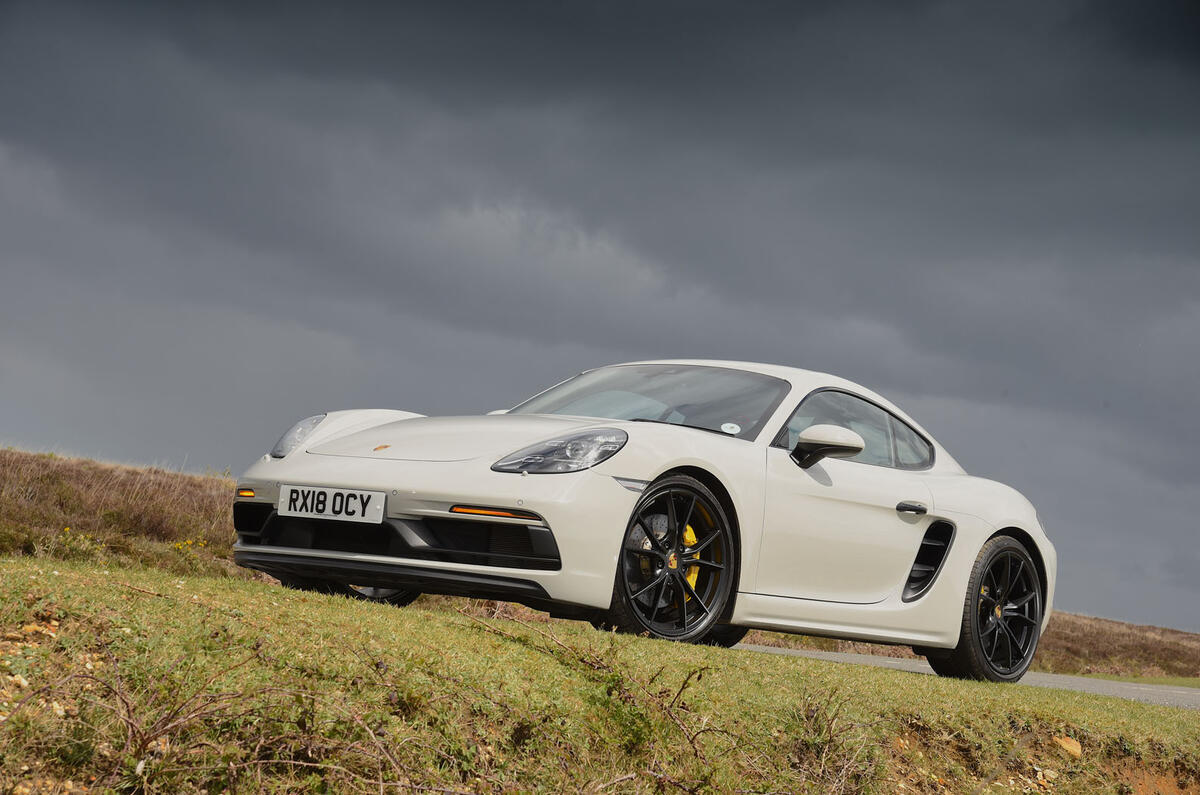 Porsche 718 Cayman GTS 2018 review hero static