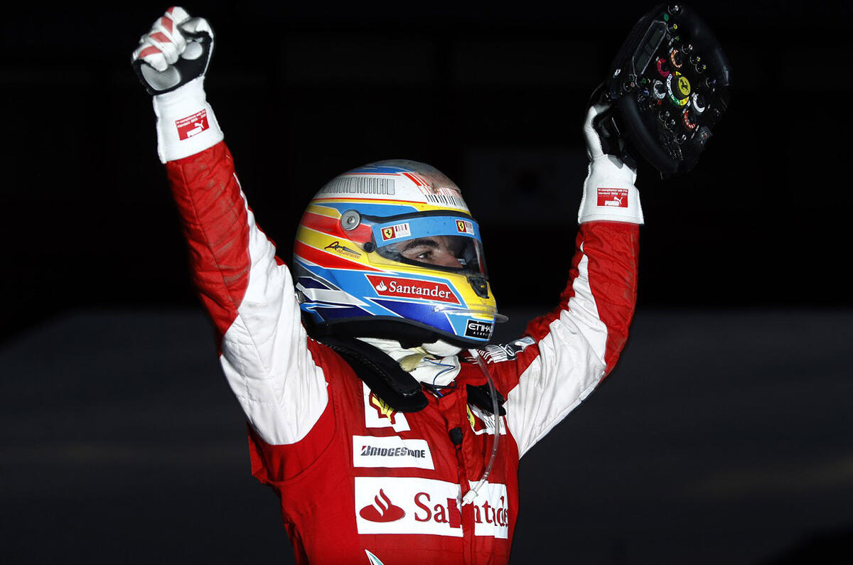 Alonso wins as Red Bulls stutter