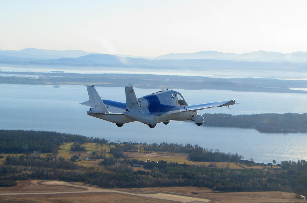 no title New York show: The flying car
