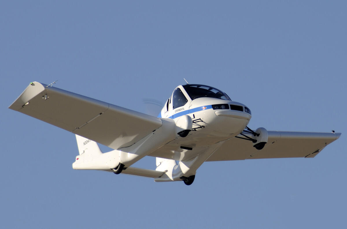 New York show: The flying car
