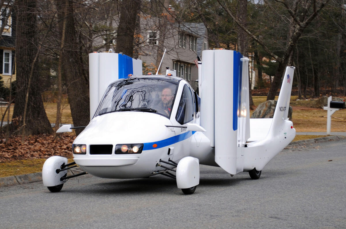no title New York show: The flying car