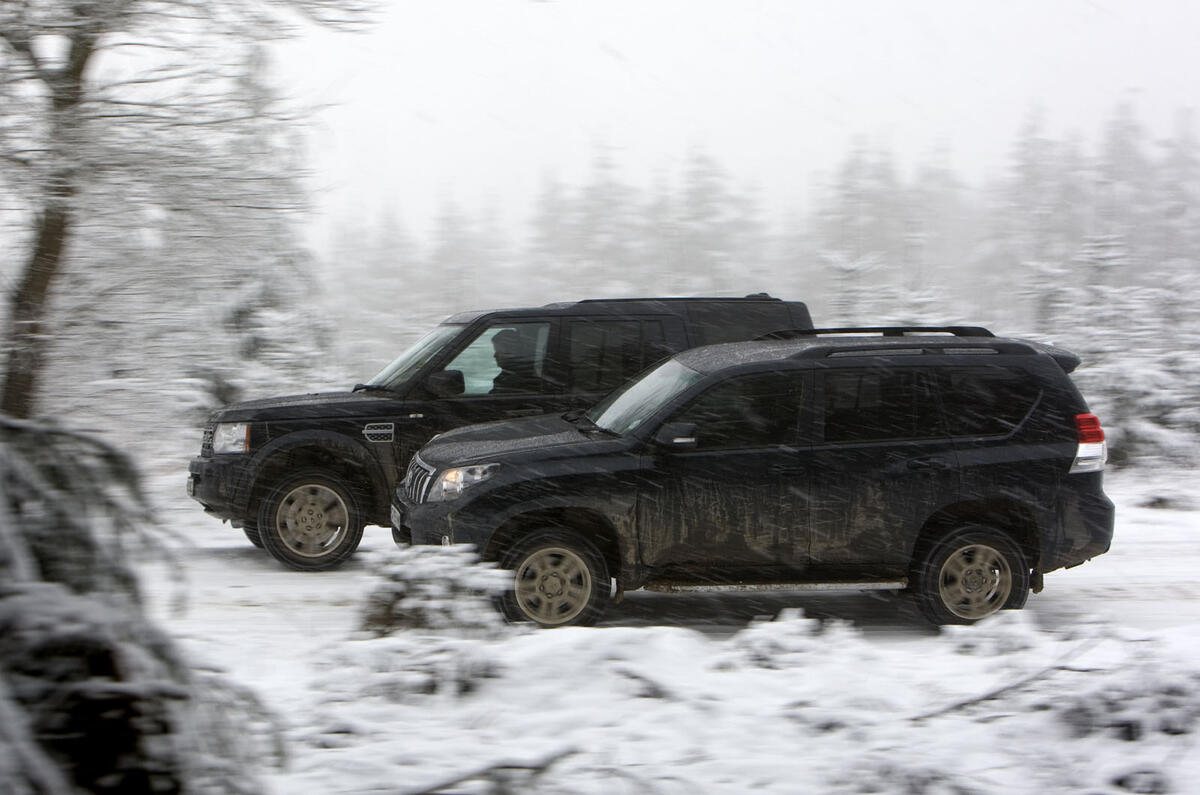 no title Discovery v Land Cruiser