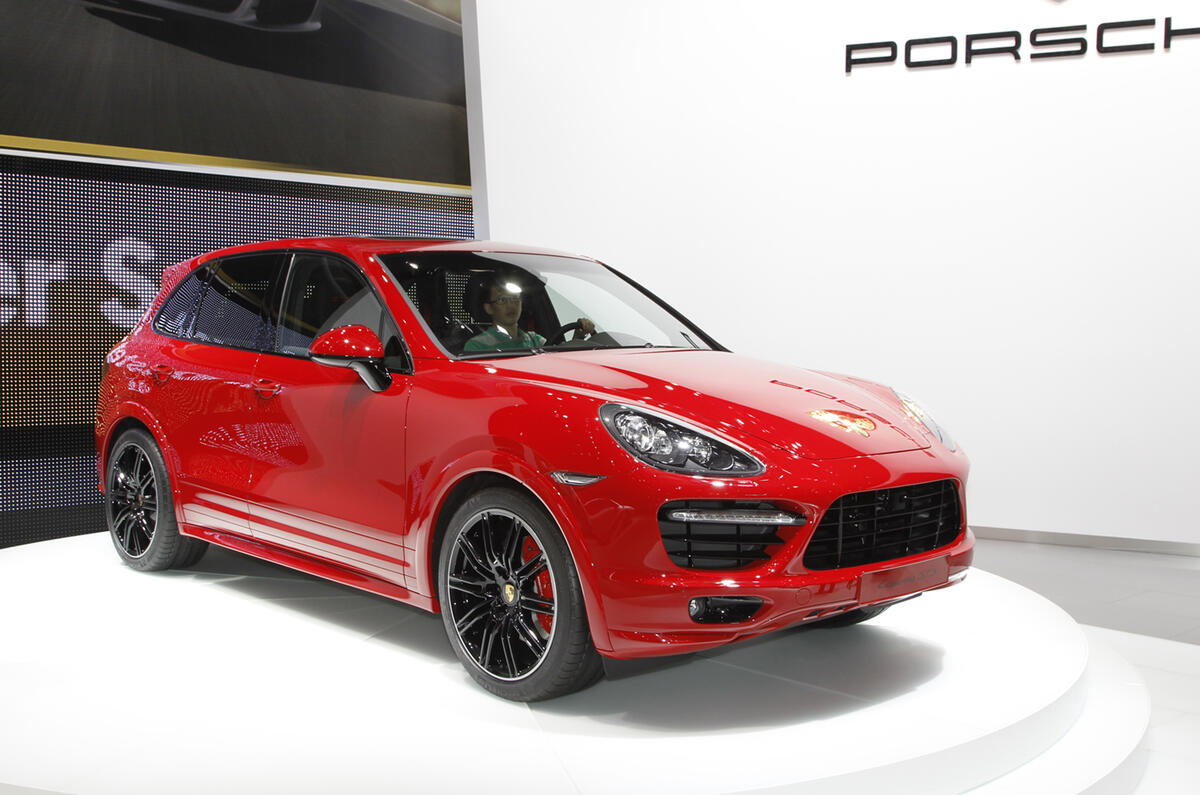 Beijing show: 414bhp Cayenne GTS 