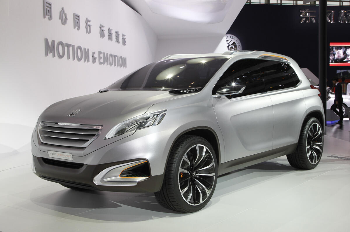 no title Beijing show: Peugeot Urban Crossover