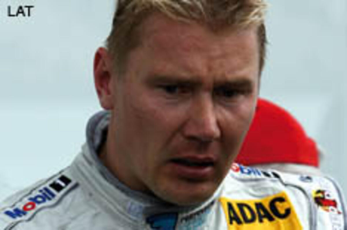 Goodwood drive for Hakkinen