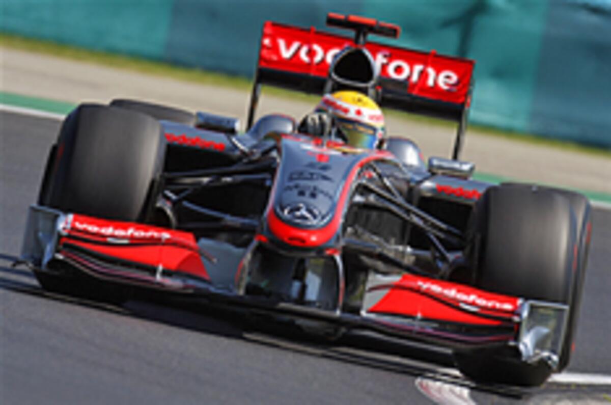 Hamilton fastest in Hungary