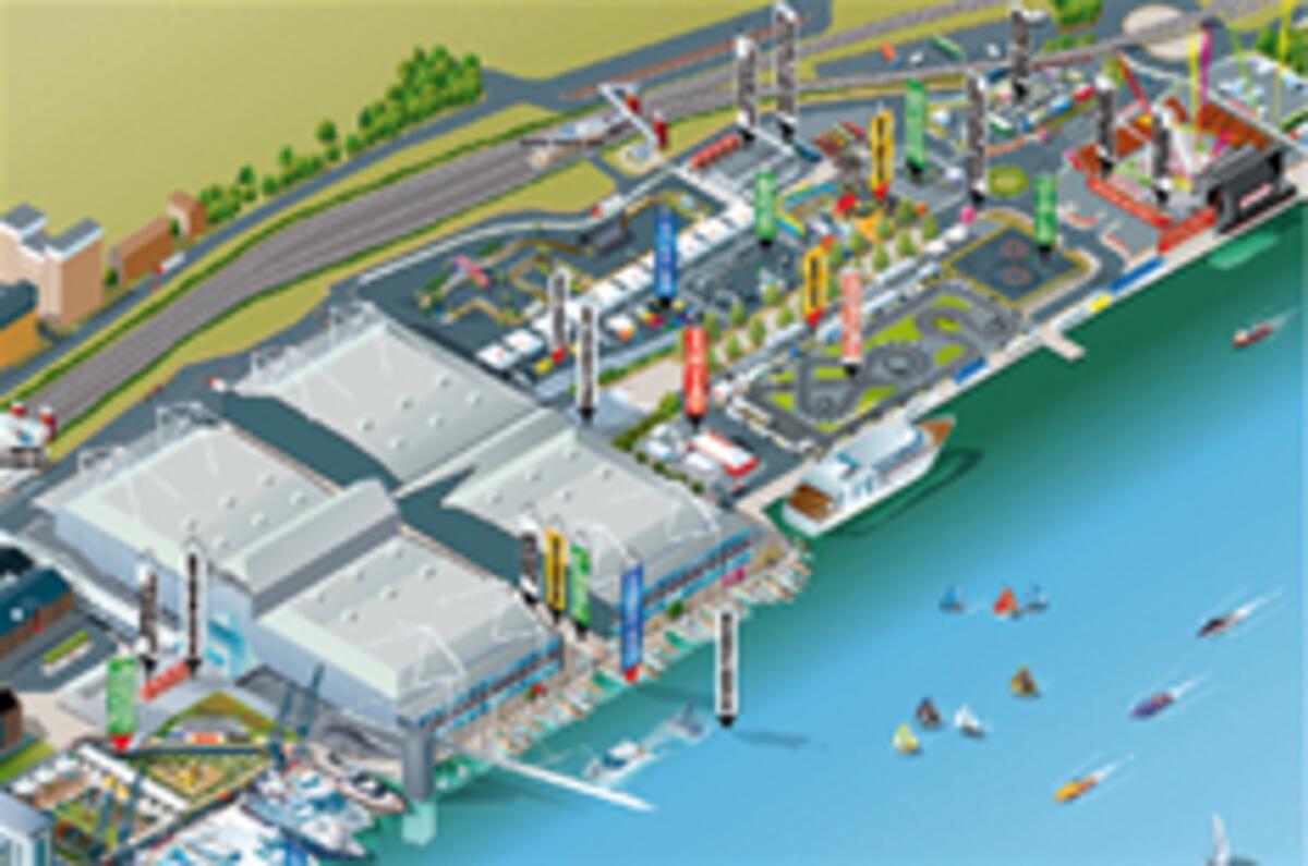 Map out your motor show visit