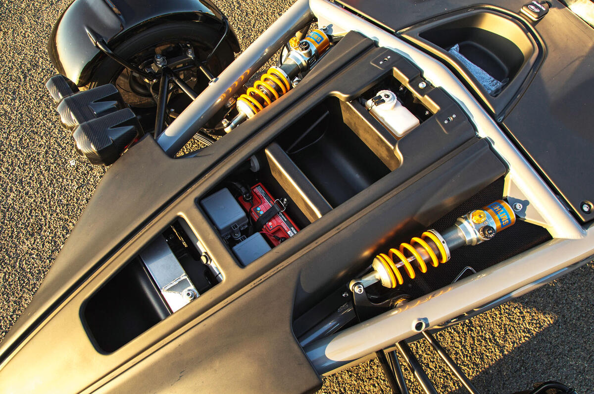 Ariel Atom 4 2019 road test review - storage