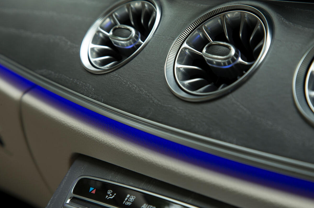 Mercedes-AMG CLS 53 2018 road test review - dashboard trim