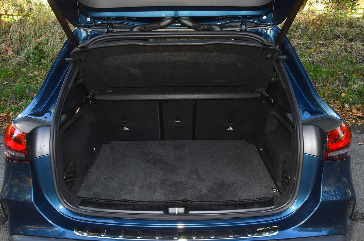 25 Mercedes Benz EQA 2021 road test review boot 25 Mercedes Benz EQA 2021 road test review boot