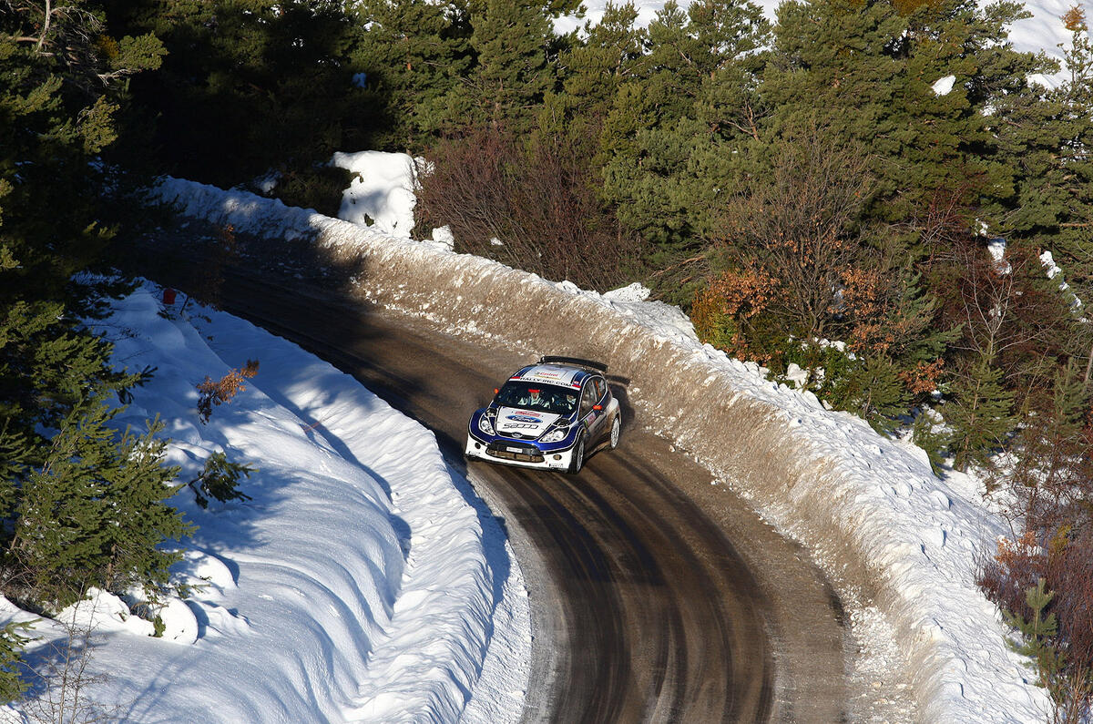 Fiesta wins Rally Monte on debut