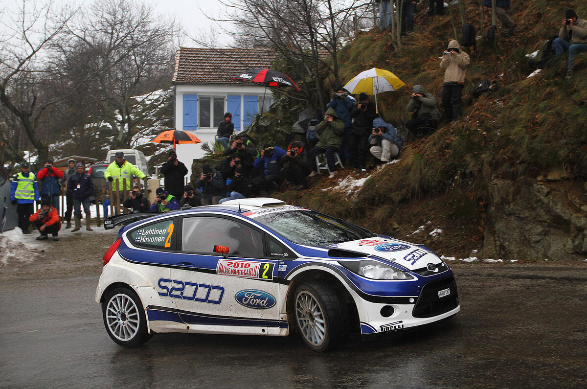 Fiesta wins Rally Monte on debut