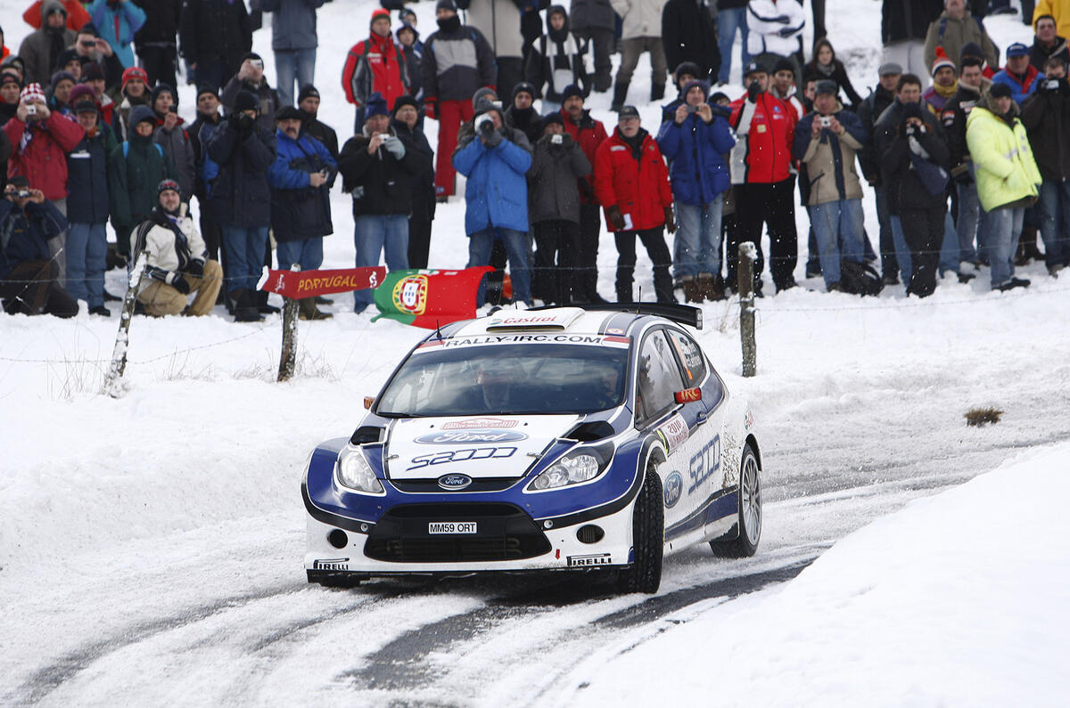 Fiesta wins Rally Monte on debut