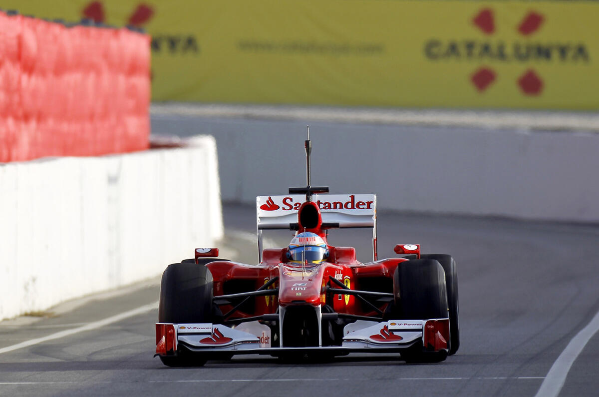 no title Hamilton tops Barcelona F1 test