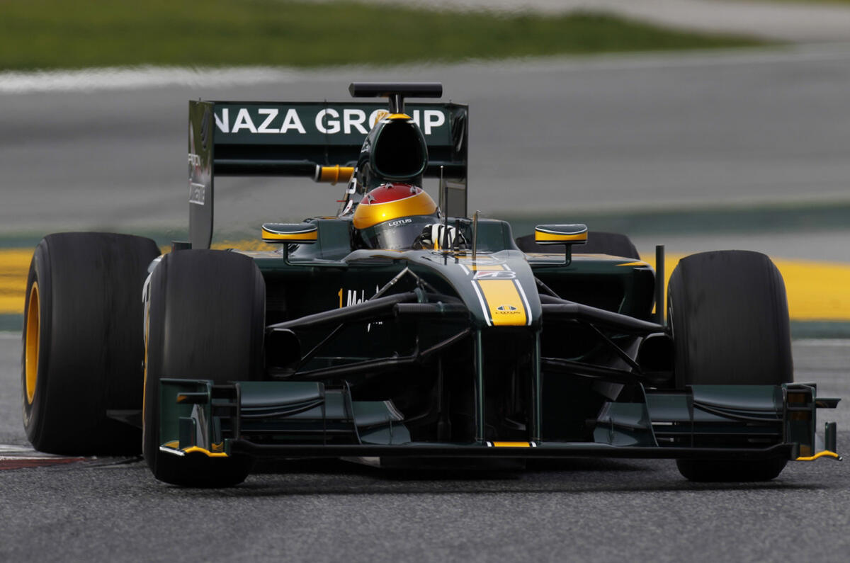 no title Lotus F1 ace's coin toss loss