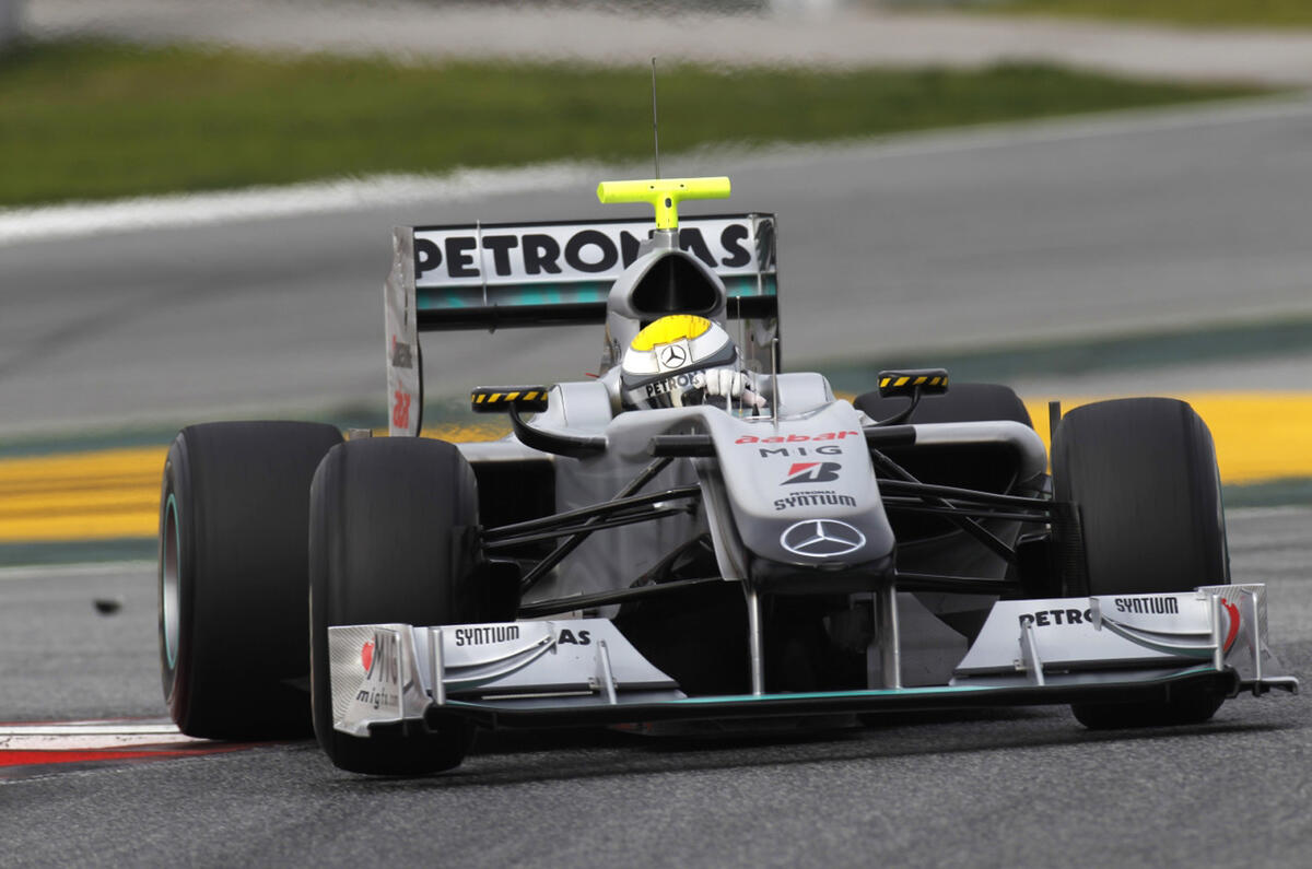 no title Hamilton tops Barcelona F1 test