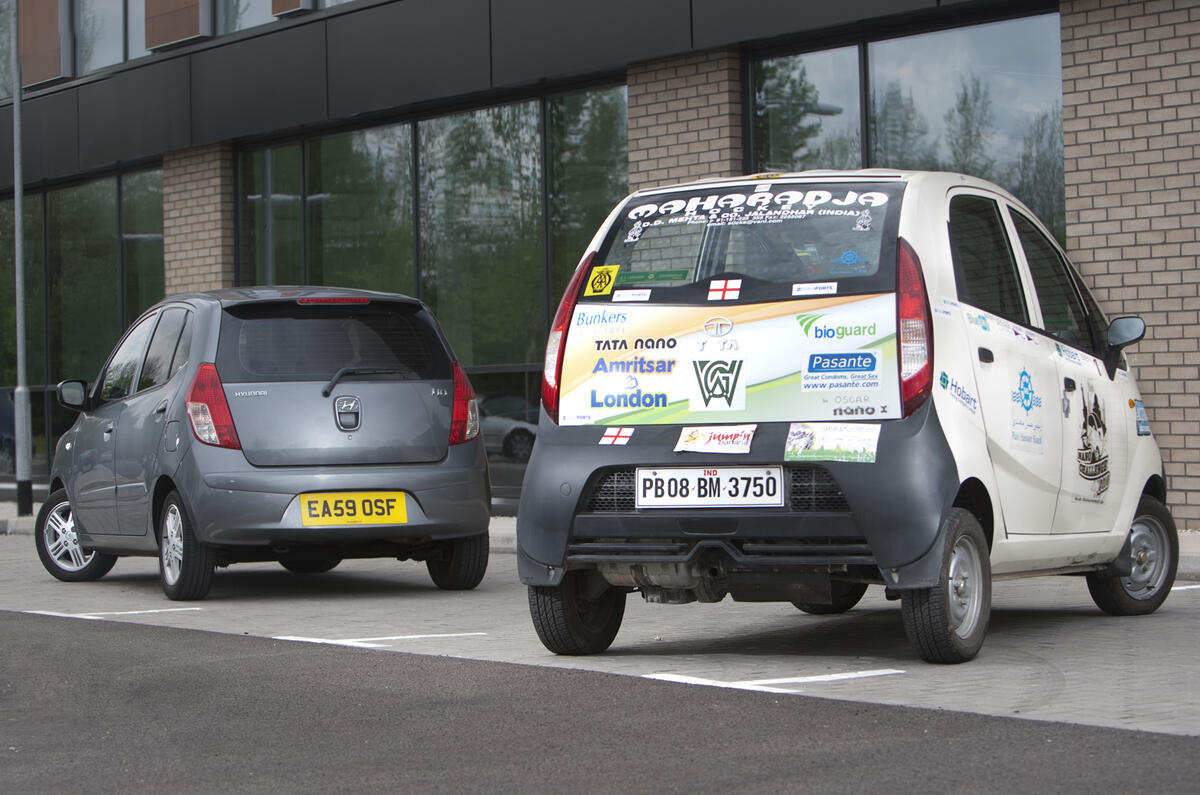 Tata Nano vs Hyundai i10