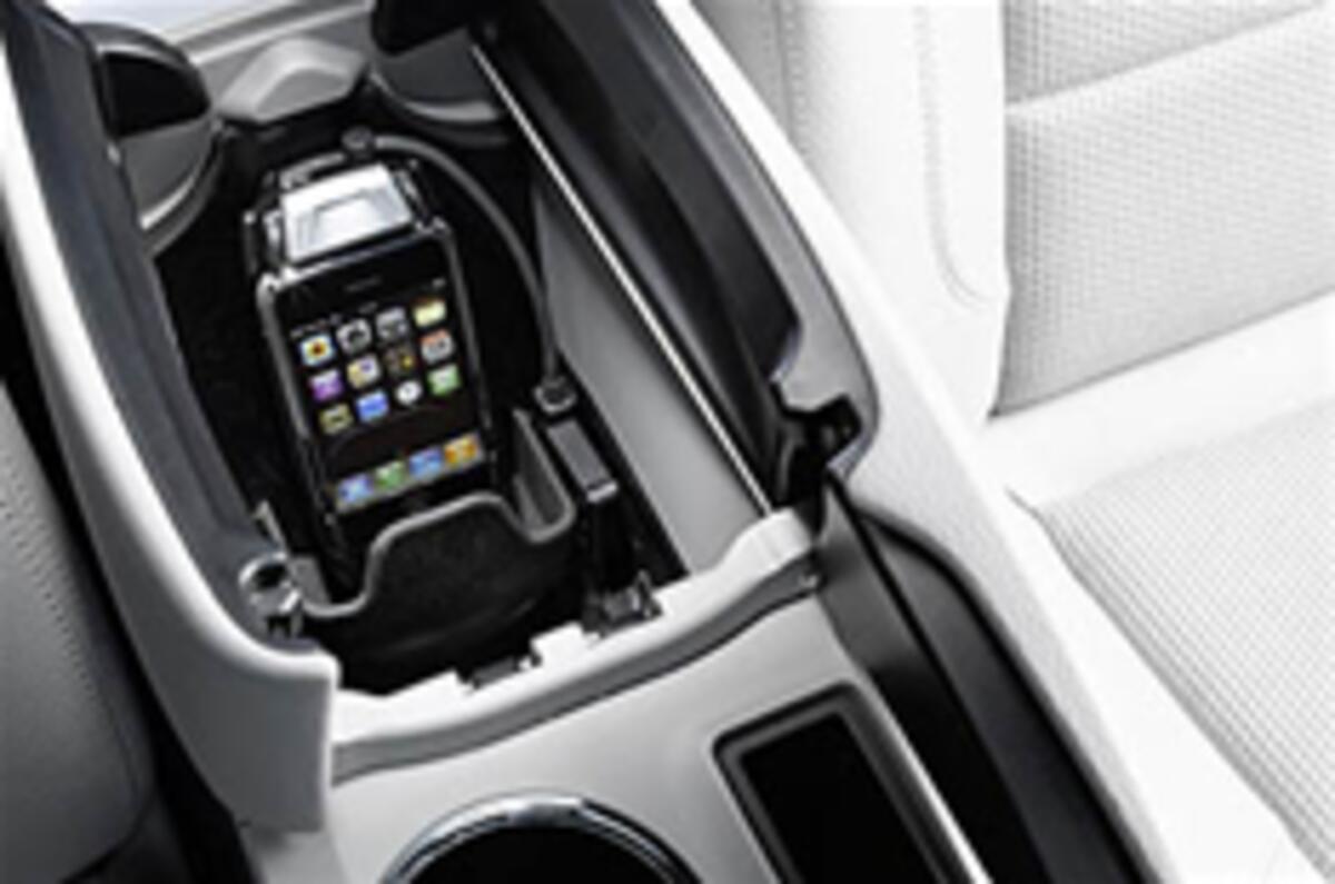Merc first with iPhone dock