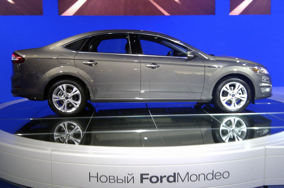 no title New Ford Mondeo at Moscow