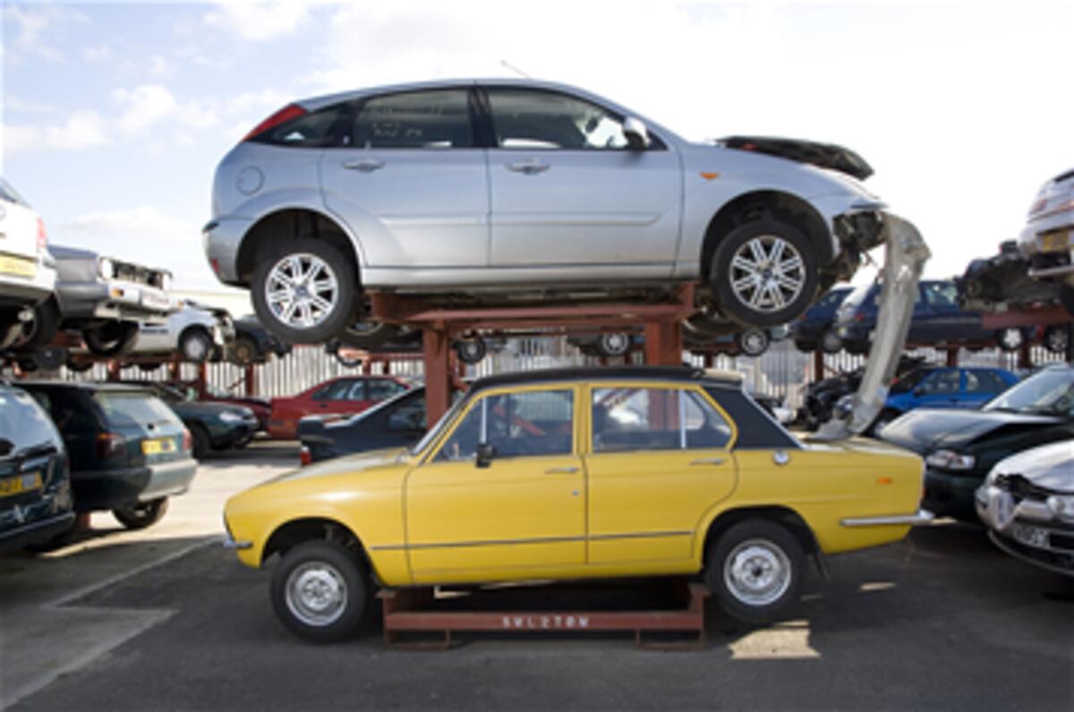 German sales decline again