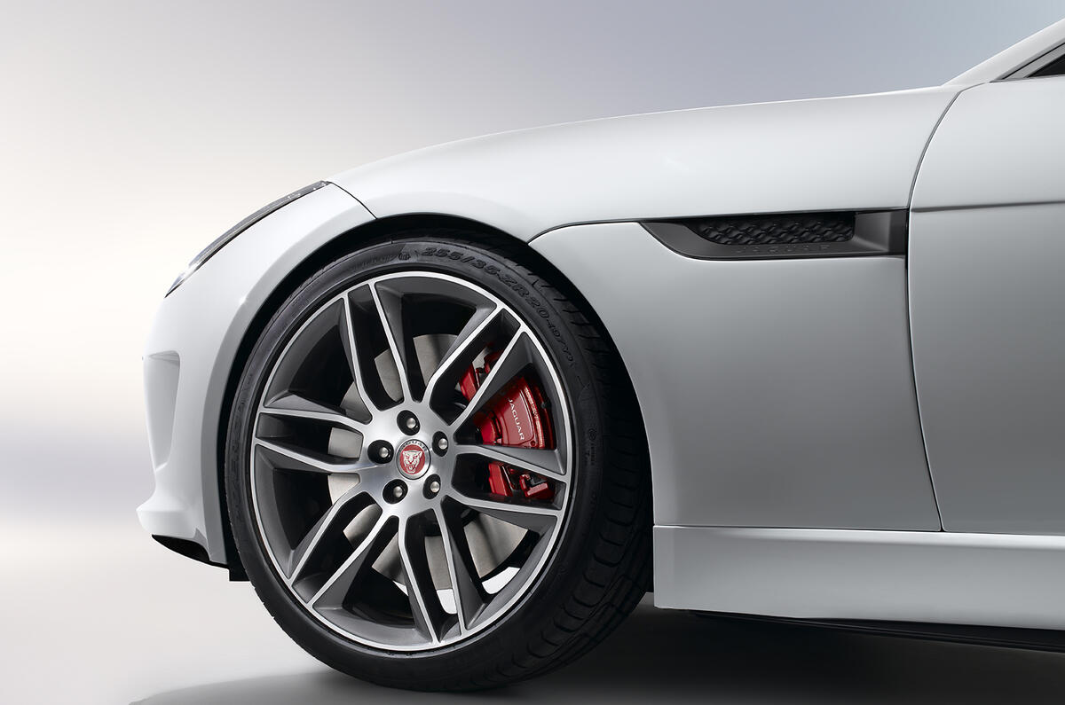 Jaguar F-type coupe revealed