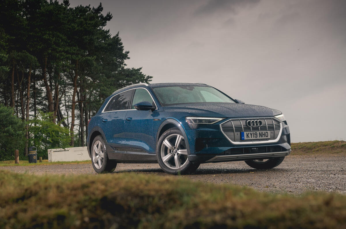 Audi E-tron 55 Quattro 2019 road test review - static