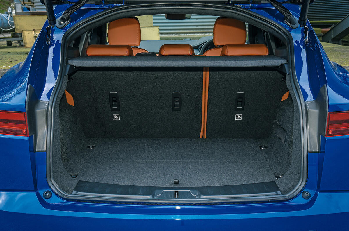 Jaguar E-Pace review boot space