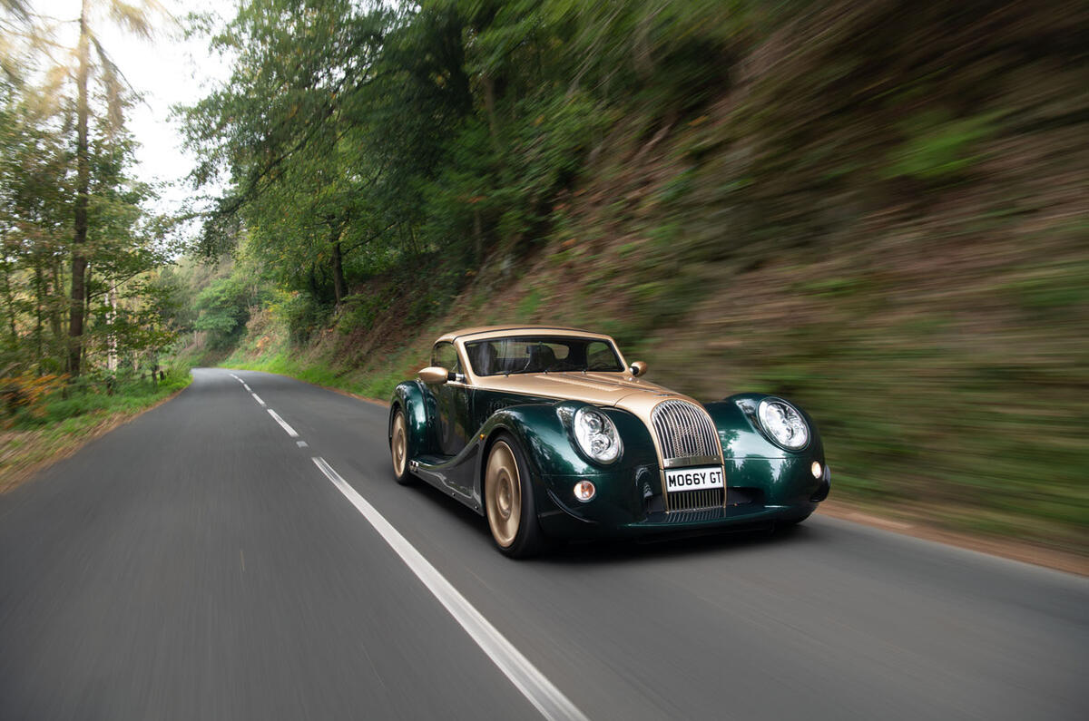 Morgan Aero GT 2018 review - action front