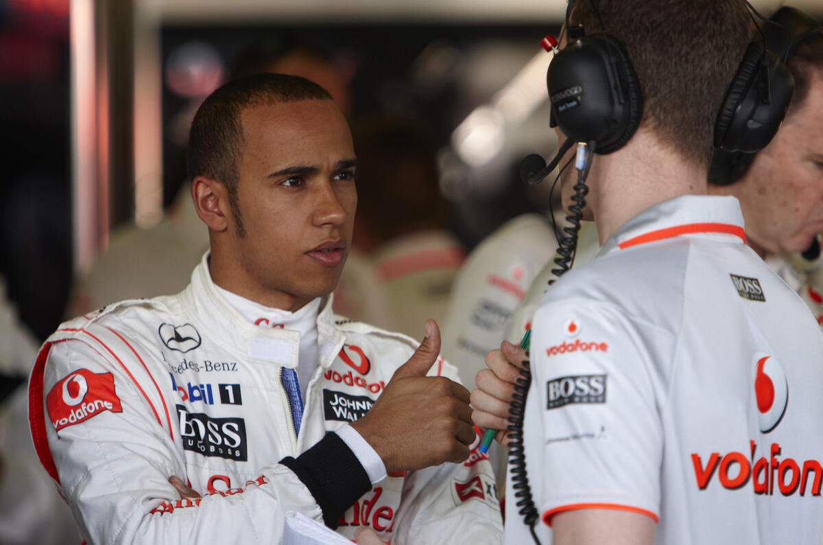 Hamilton tops Aus F1 practice