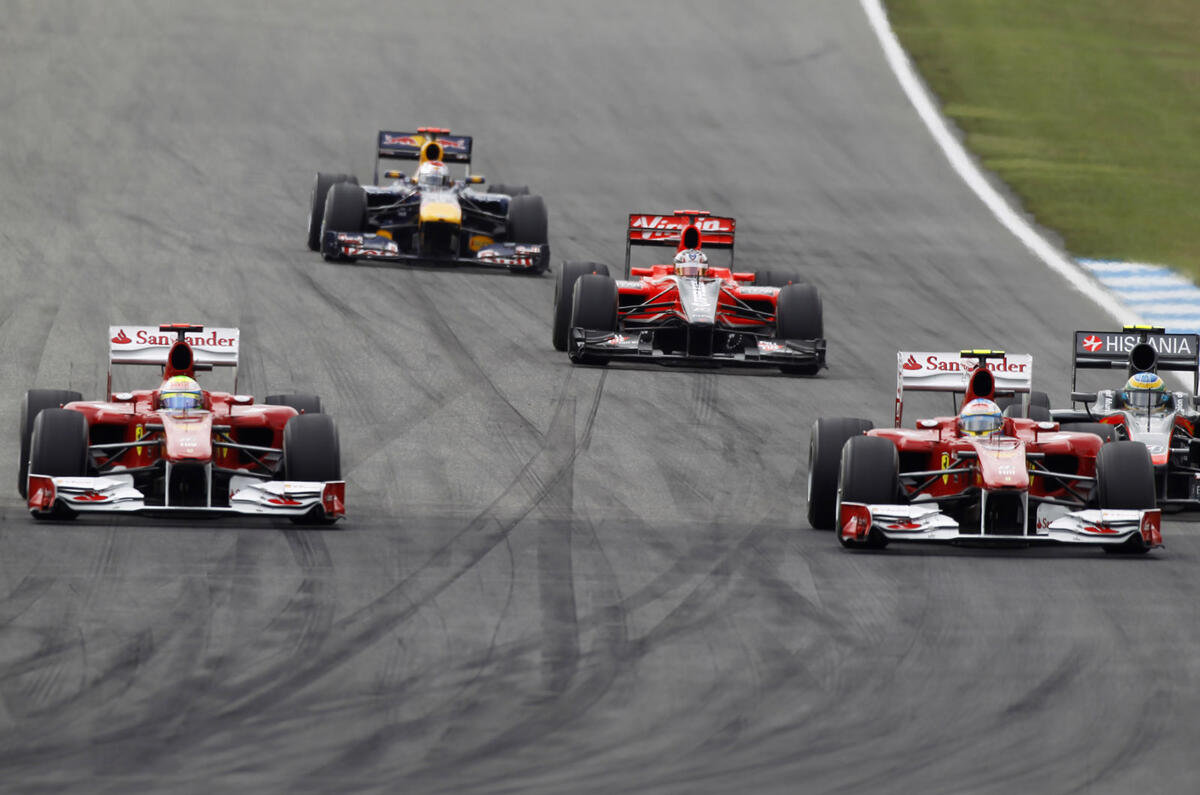 no title Ferrari: no German GP appeal