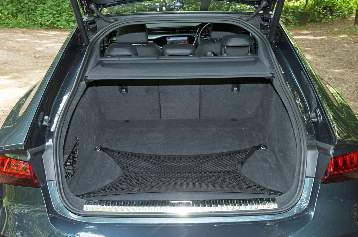 Audi A7 Sportback 2018 road test review boot space