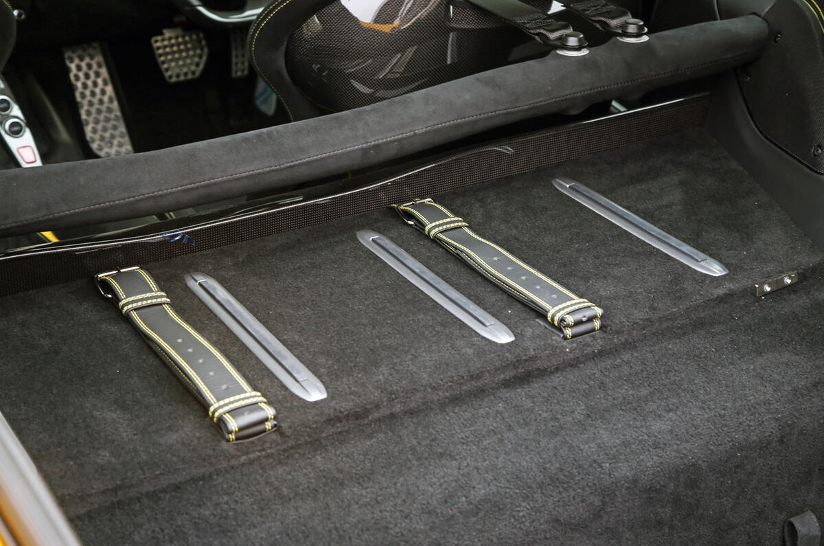 Ferrari 812 Superfast 2018 road test review luggage storage