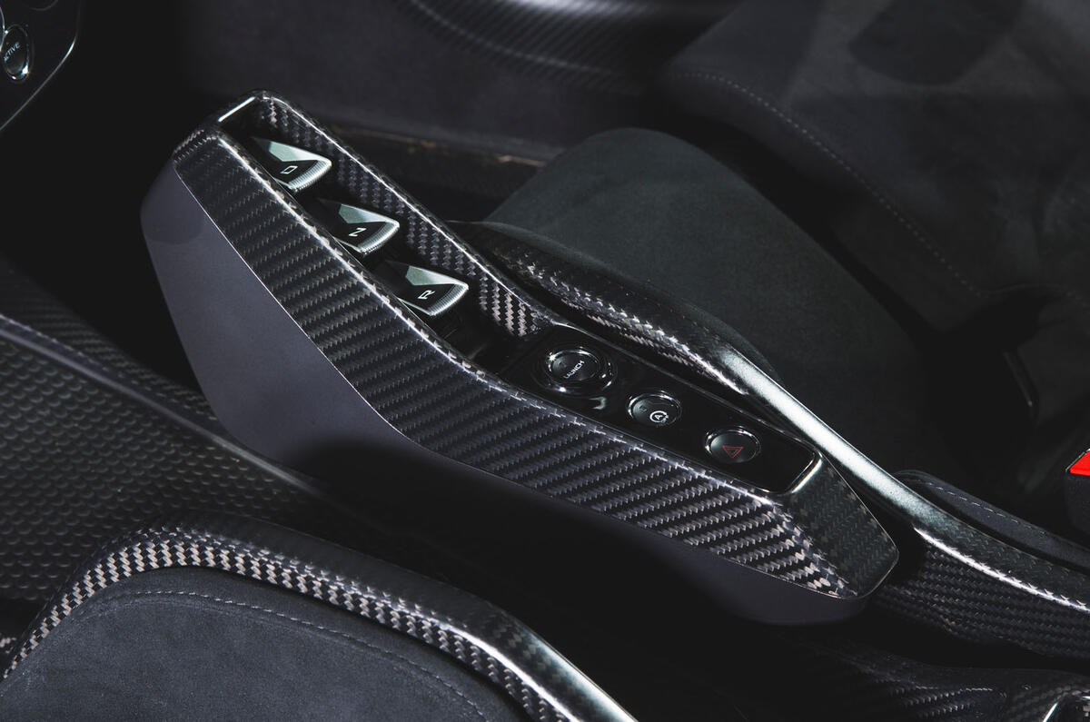 McLaren Senna 2018 road test review - drive select