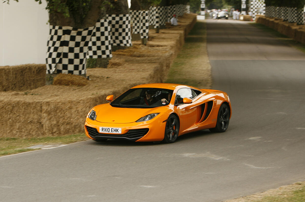 Goodwood: McLaren MP4 launched