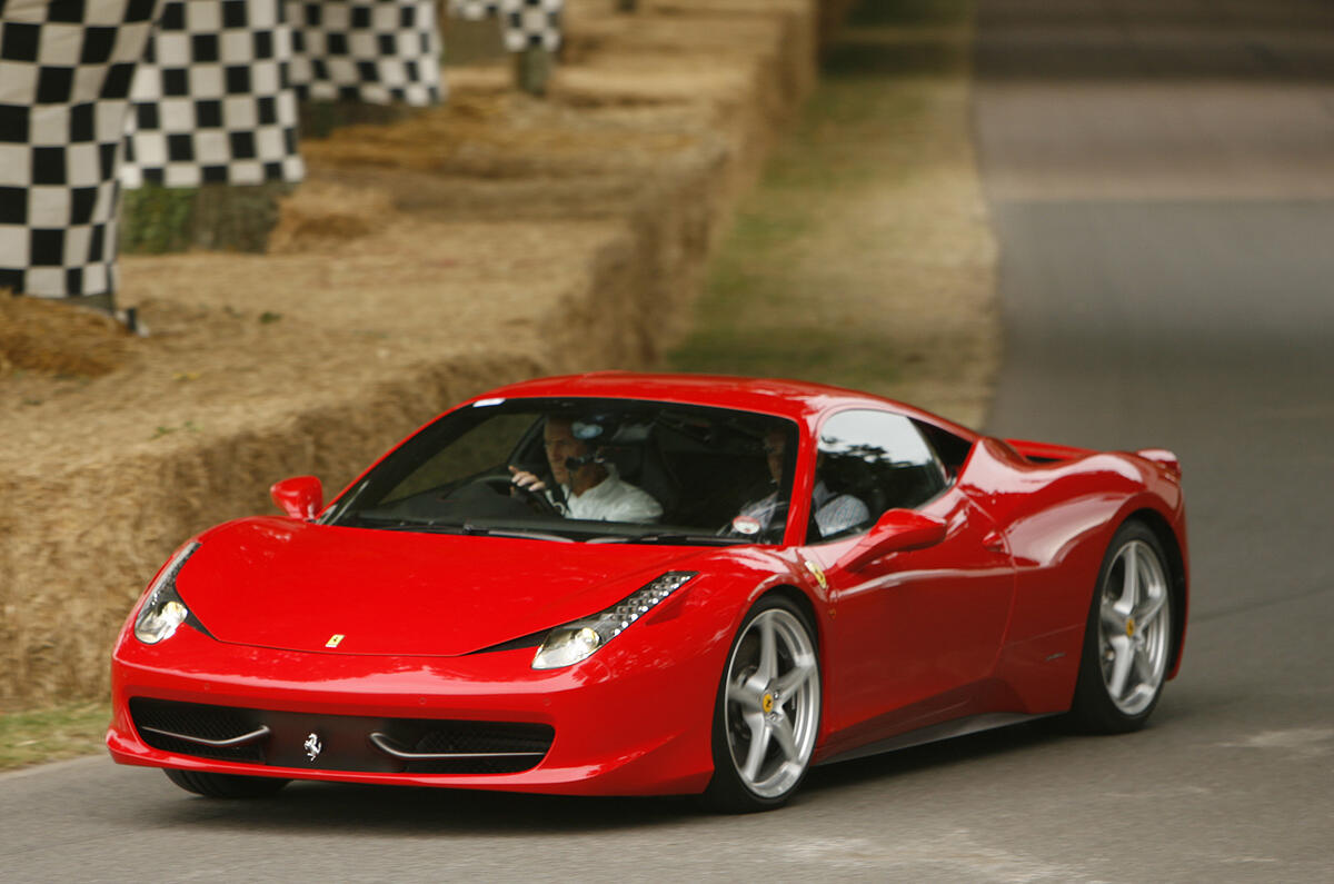 Goodwood: Ferrari 458 UK debut