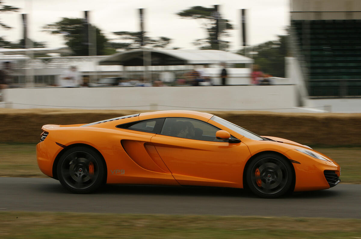 Goodwood: McLaren MP4 launched