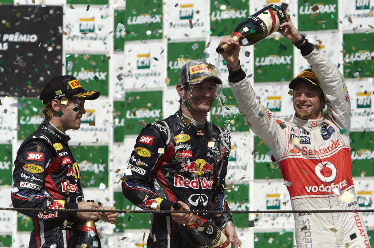 Mark Webber wins Brazilian GP