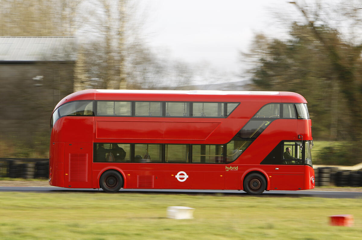 no title New London bus enters service