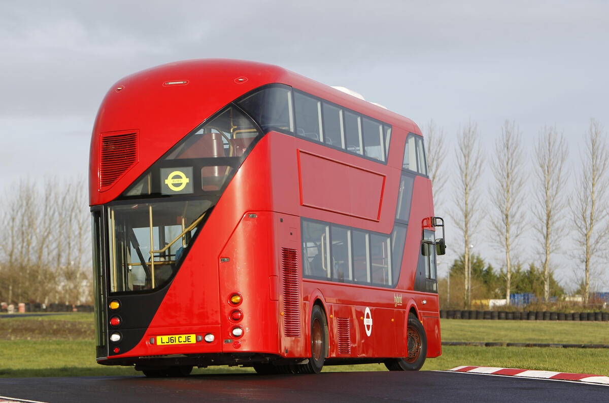 no title New London bus enters service