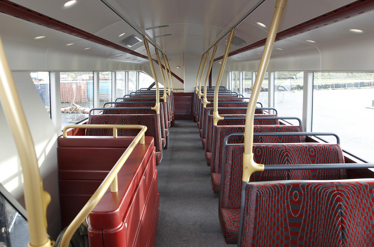 no title New London bus enters service