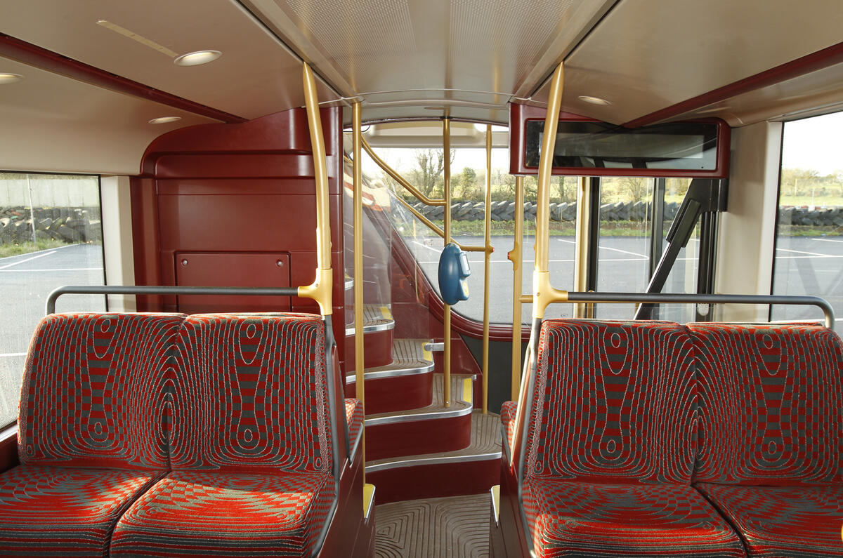 no title New London bus enters service