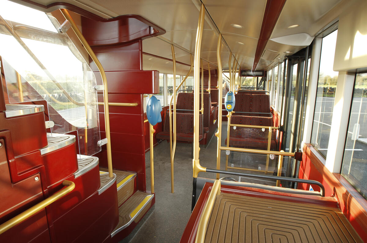 no title New London bus enters service