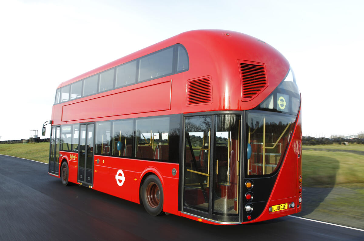 no title New London bus enters service