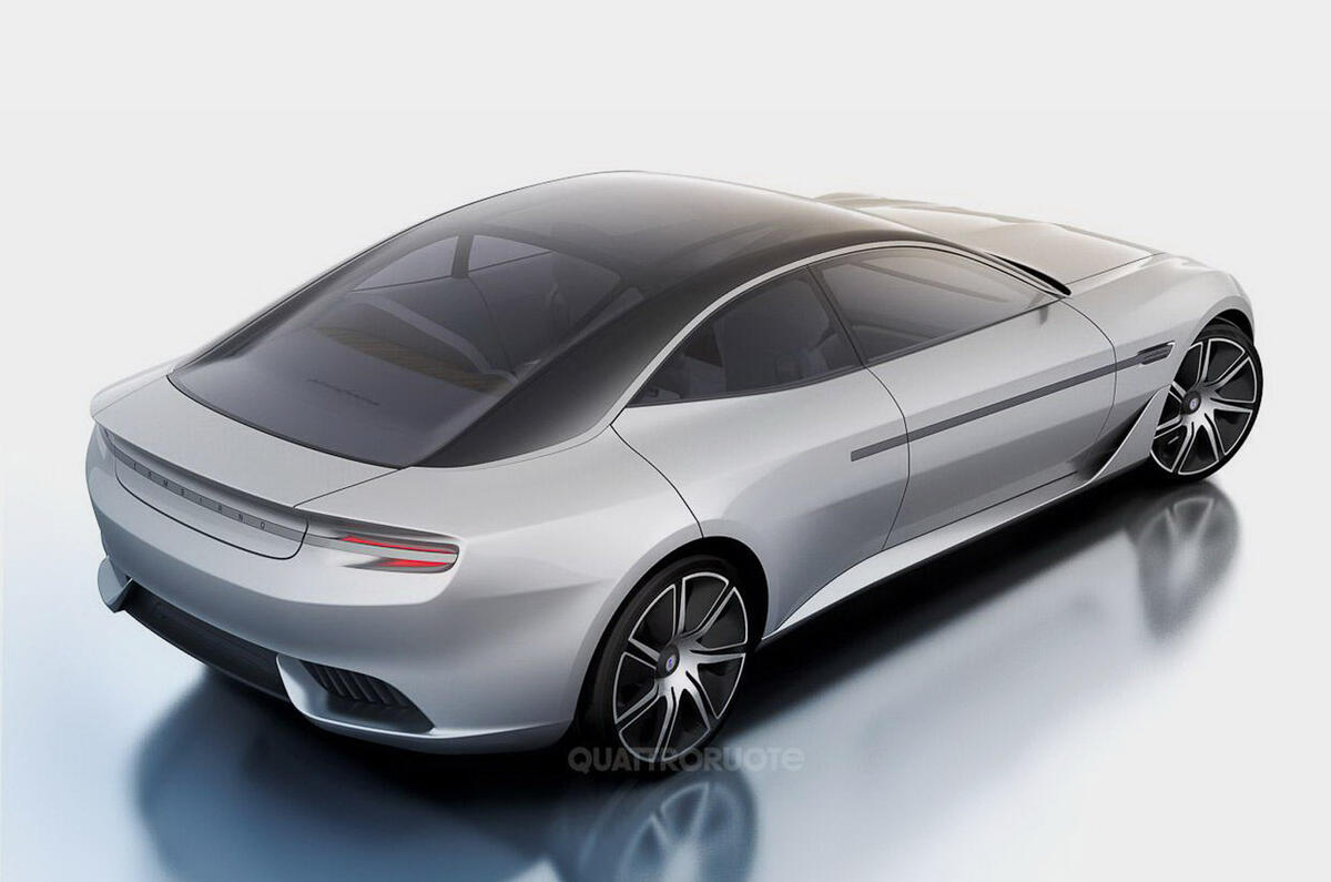no title Geneva 2012: Pininfarina Cambiano